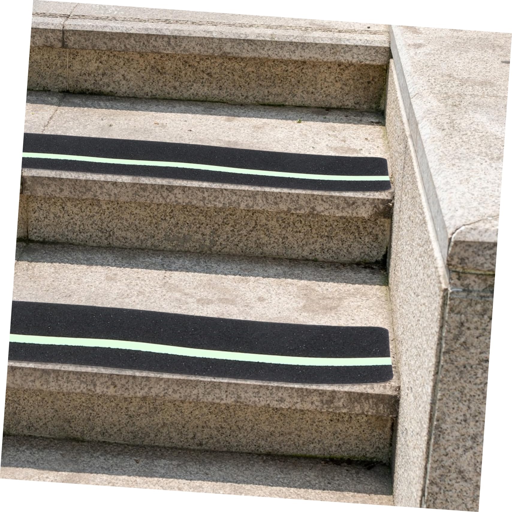 Zerodeko 12piezas Peldaños De Escalera Antideslizantes De Madera Para Exteriores Peldaños Para Terrazas Bandas De Para Cubiertas De Escaleras De Madera