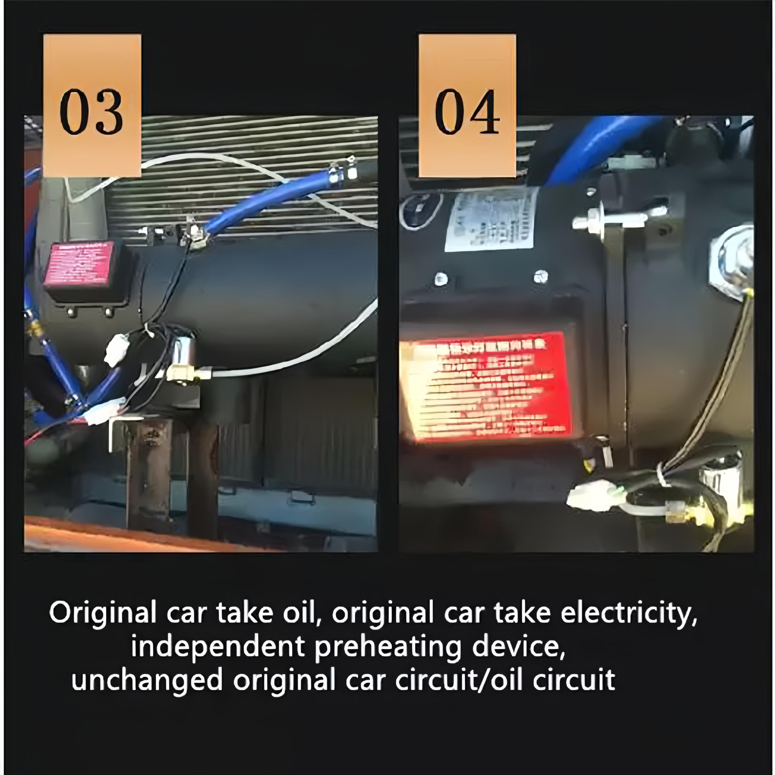 Hydronic ogrzewanie postojowe na olej napędowy, 12 V, 30 kW, kompletny zestaw, podgrzewacz silnika do samochodów ciężarowych, autobusów, przyczep kempingowych i łodzi