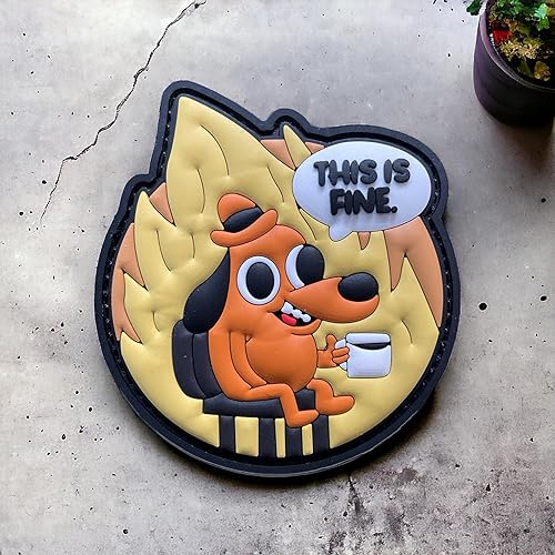 Miniatura 240 de Don't Be A Salty Creative Humor - Parche táctico militar para moral, divertidos parches tácticos, cierre de gancho y bucle de goma de PVC, parches