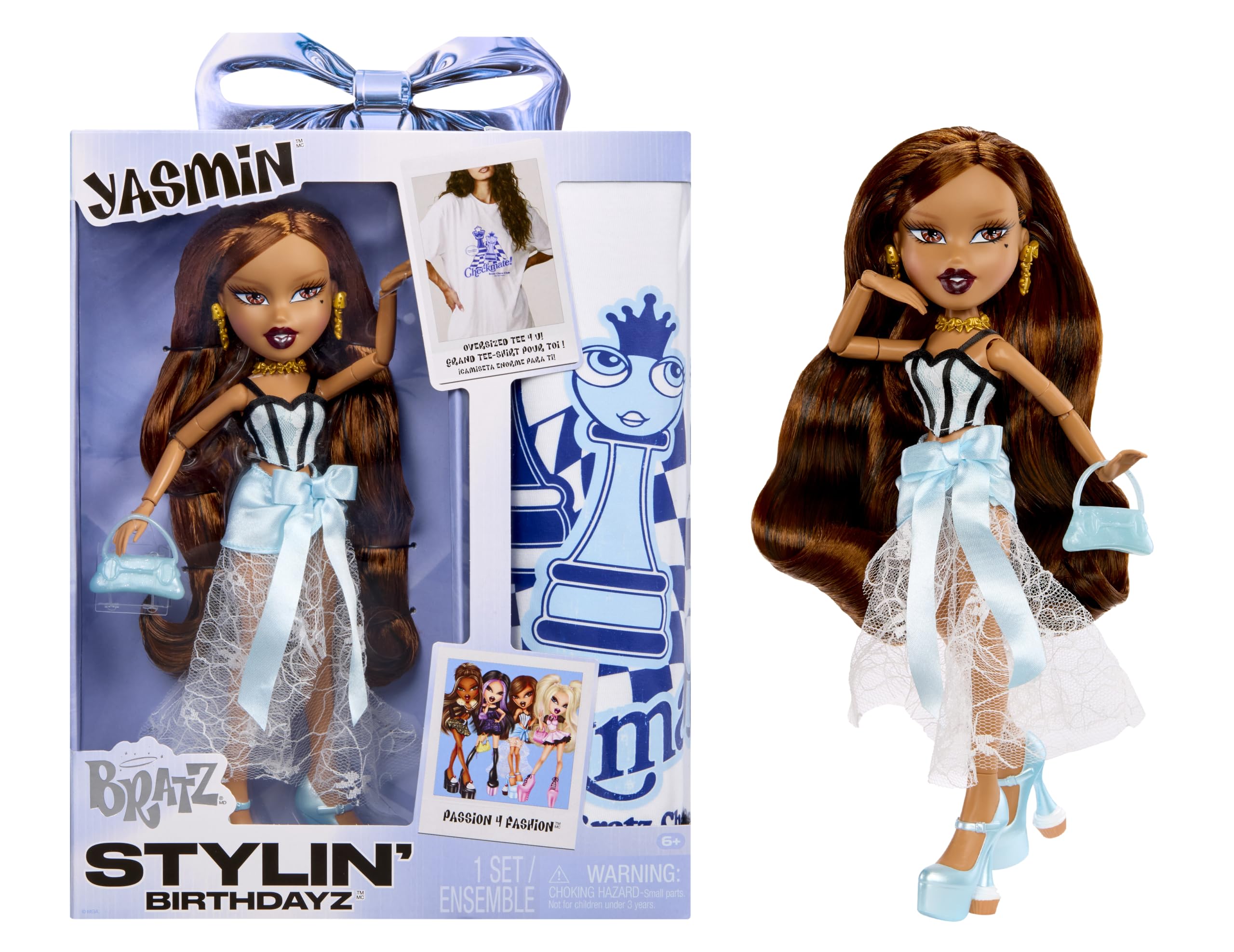 Bratz Birthday Runwayz Doll-Yasmin