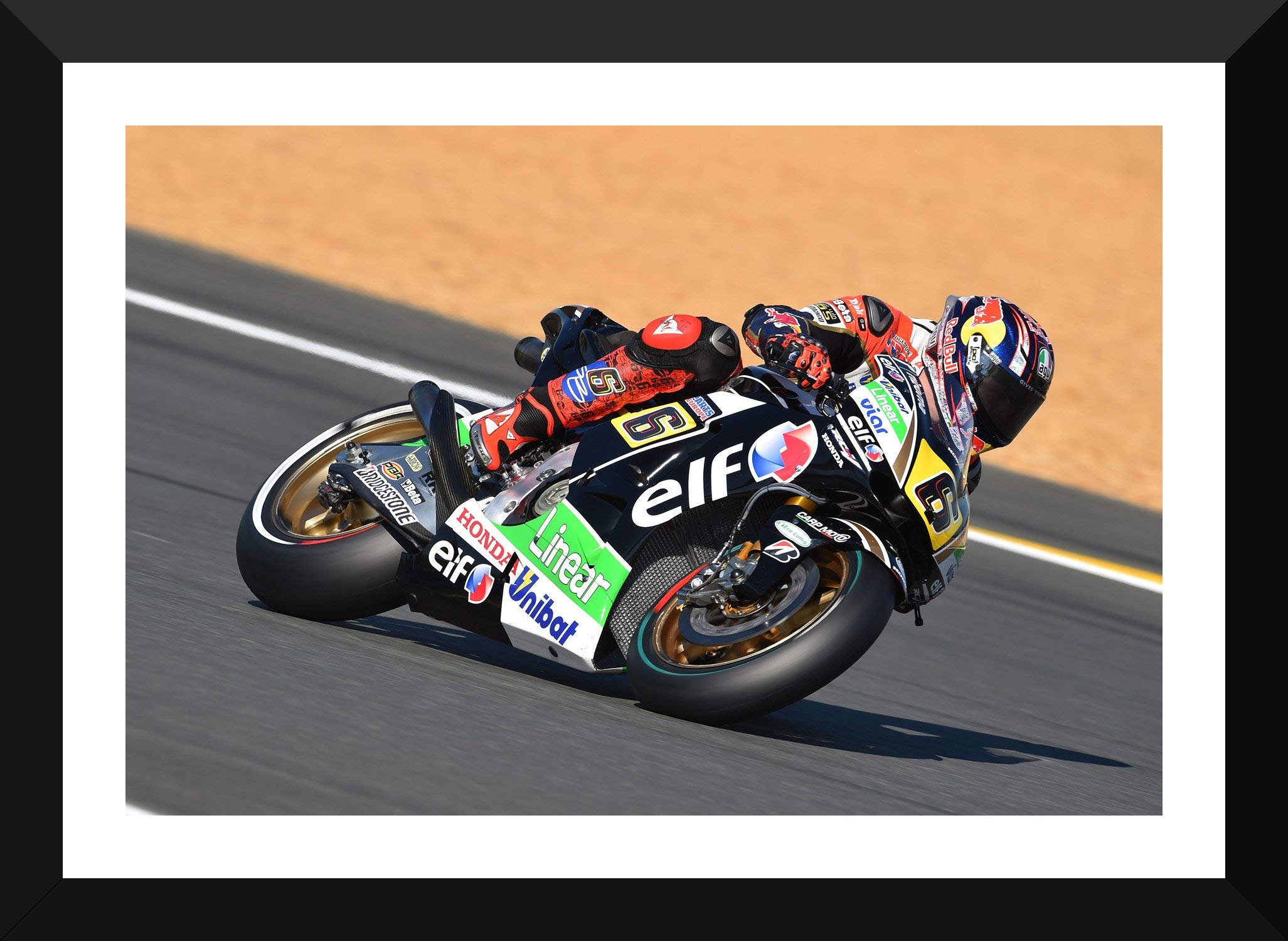 Tallenge - MotoGP - Small Poster Paper - Framed (12 x 17 inches)