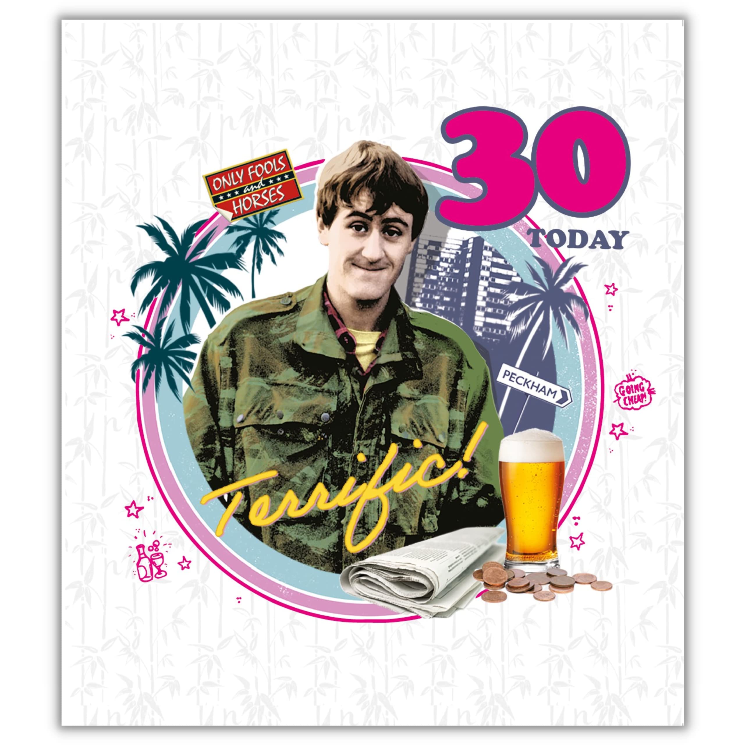 30th Birthday Card, Birthday Card for 30th Birthday, Only Fools and Horses Birthday Card for 30th, Birthday Card for Him Only Fools and Horses