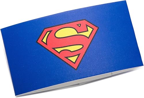 Miniatura 5 de DC Comics Superman - Corbata de vestir a cuadros grises para hombre, Gris