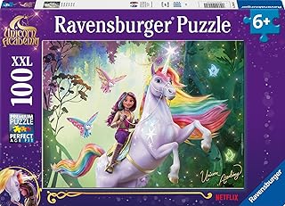 Ravensburger Kinderpuzzle - 12004164 Unicorn Academy - Puzzle für Kinder ab 6 Jahren, mit 100 Teilen im XXL-Format