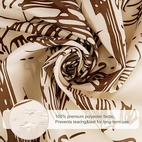 Miniatura 3 de Cortina de ducha con diseño de cactus occidentales, cortina de ducha para baño, estilo campestre americano, salvaje oeste, vaquero, equitación,