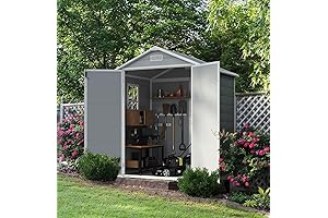 Devoko Outdoor Storage Shed: The Perfect 6'x4' Haven for Your Belongings