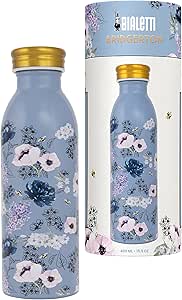 Borraccia Termica Bialetti Bridgerton - Acciaio Inox, 460 Ml, Design Floreale