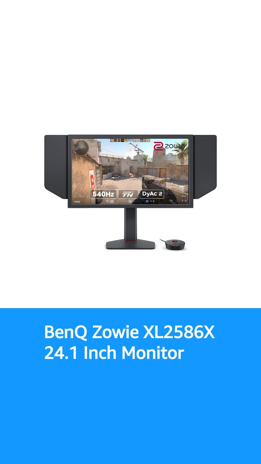 【新品未使用】BenQ ZOWIE XL2586X 540Hzモニター BenQ Zowie XL2586X 24.1