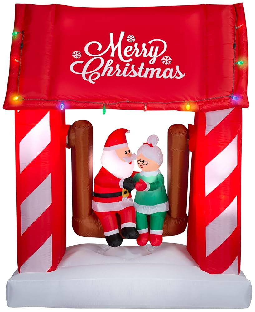 Amazon.com: Gemmy Animated Christmas Inflatable Mr. and Mrs