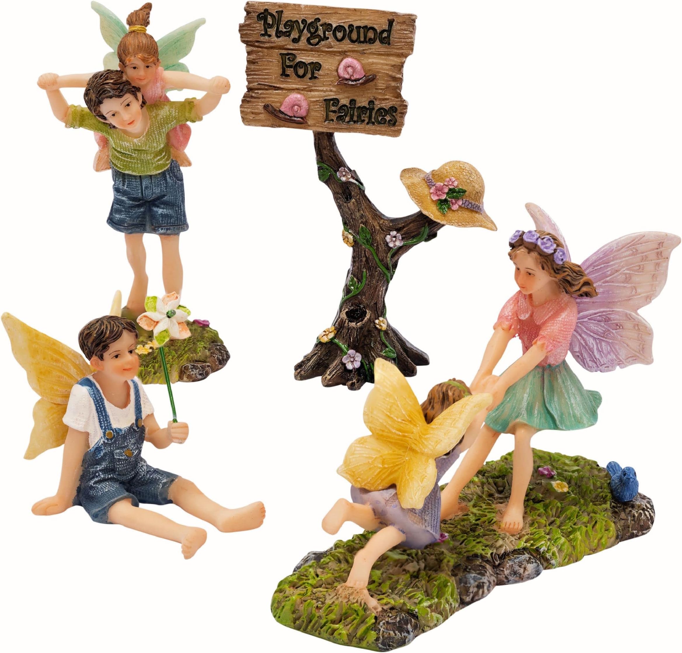 TERESA'S COLLECTIONS Garden Ornaments Outdoor, Miniature Fairies