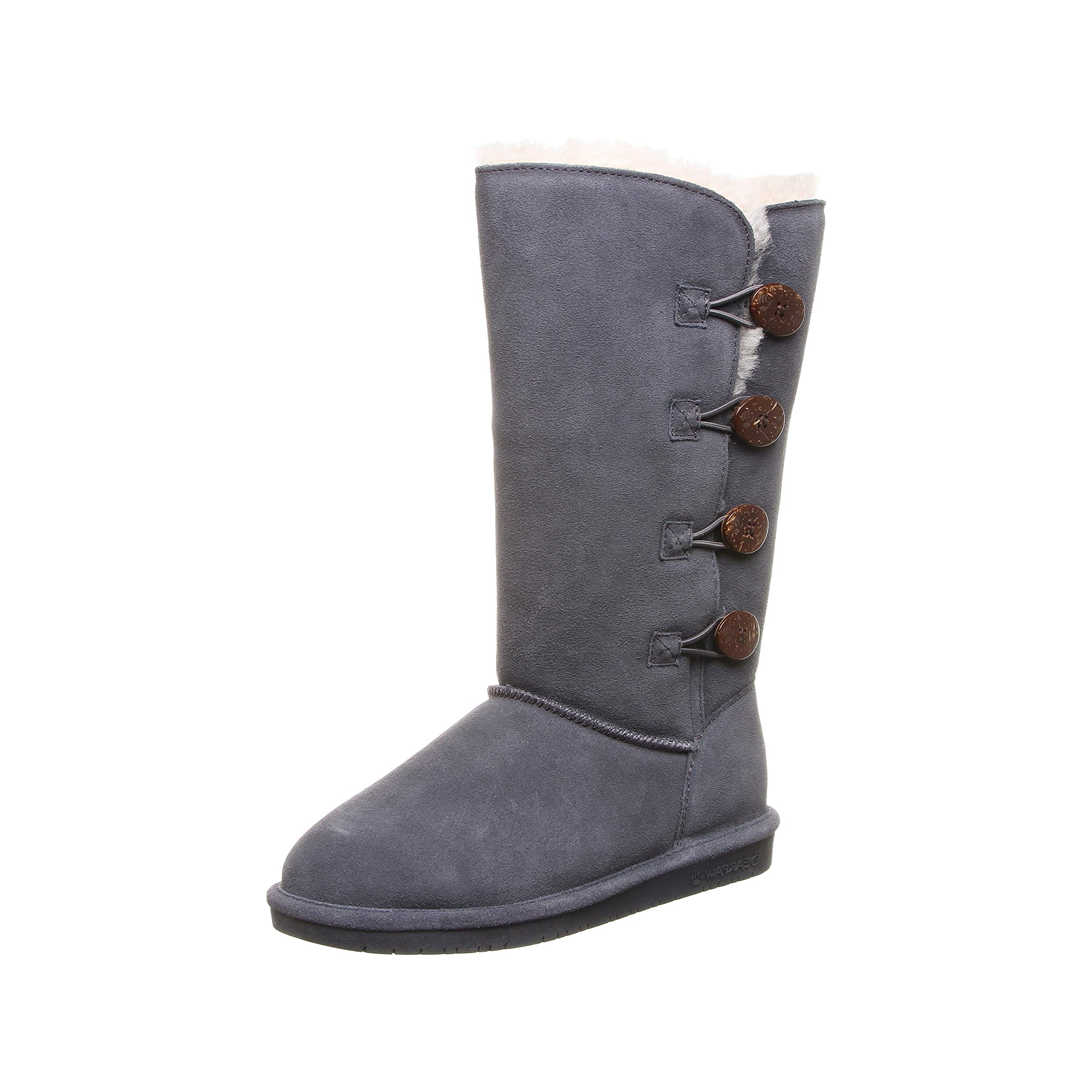 BEARPAWWomen's Lori Multiple Colors | Women's Boot Classic Suede | Women's Slip On Boot | Comfortable Winter Boot