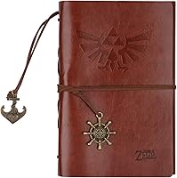 Vista 13 de ONE250 Legend of Zelda Journal, Writing Journal, Travel Diary, 7.2x5.1 Notebook, Writers Notebook, Refillable Diary Sketchbook, Fountain Pen Safe