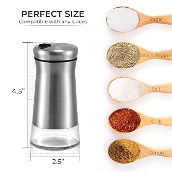 スチューベン ペッパー & ソルトシェーカー Dusen Dusen ソルト＆ペッパーシェーカー：キッチン & ダイニング