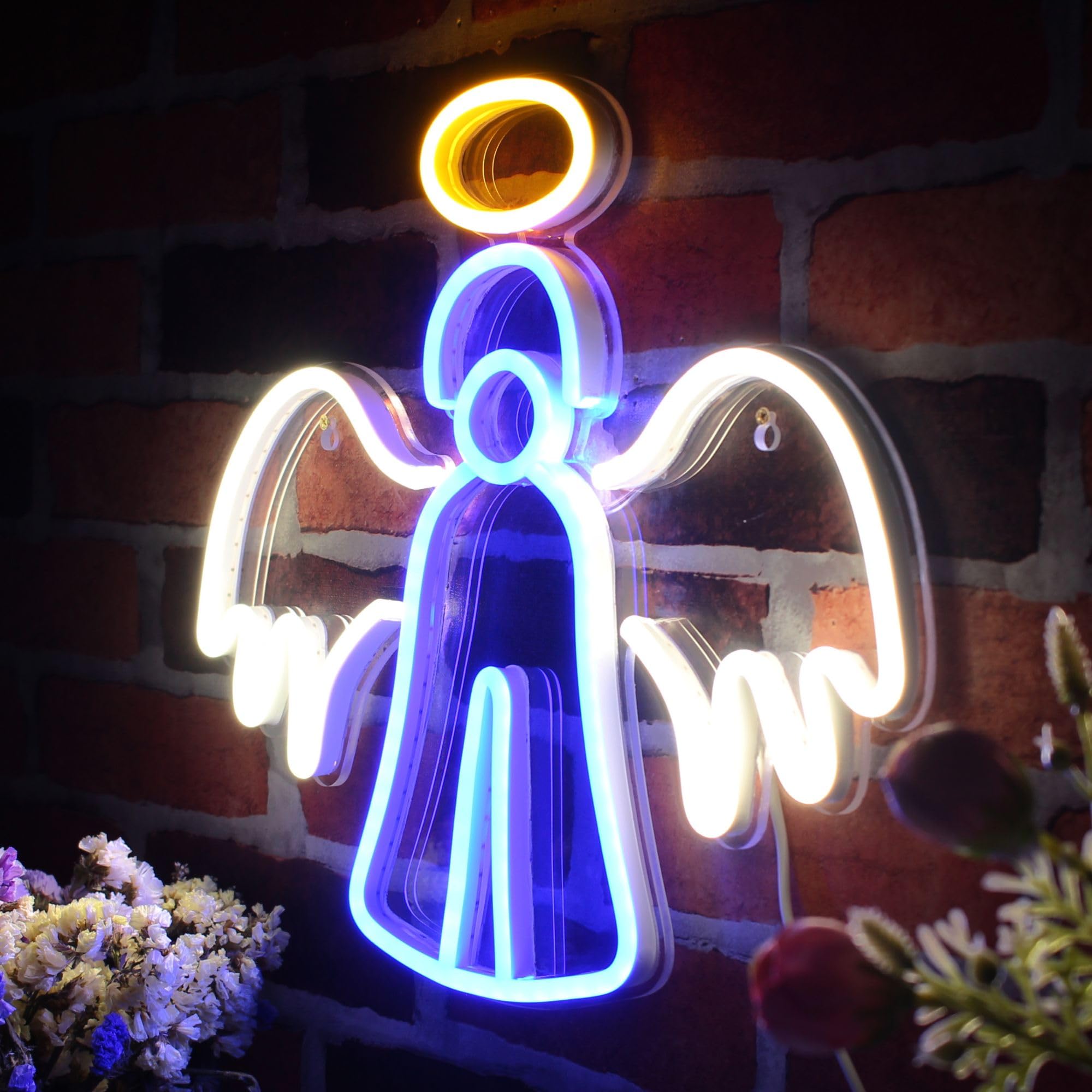 ADVPRO Angel Flex - Señal de neón LED de silicona, multicolor 8, st16s66-fnu0173-m8