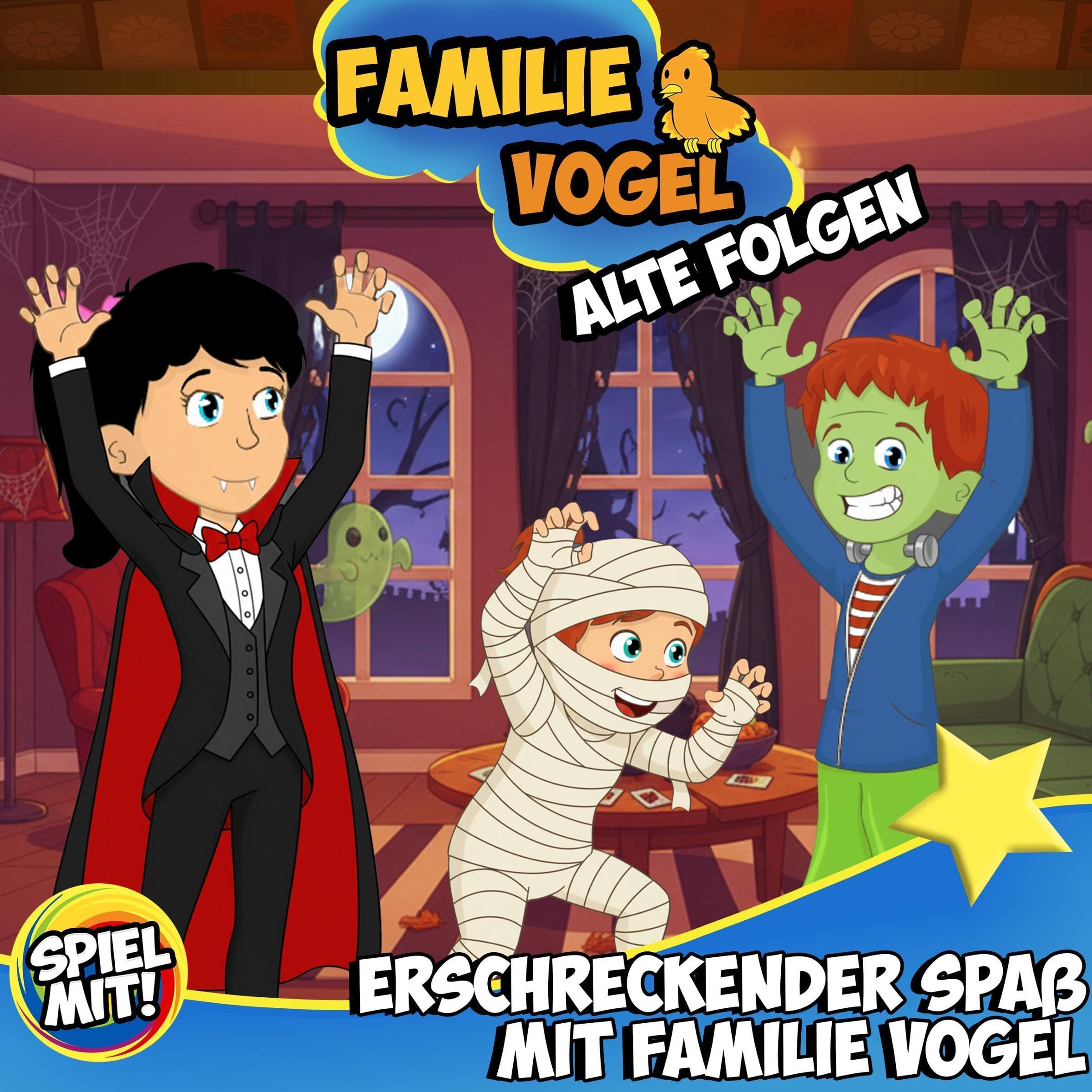 Cover art for Erschreckender Spaß mit Familie Vogel - Alte Folgen