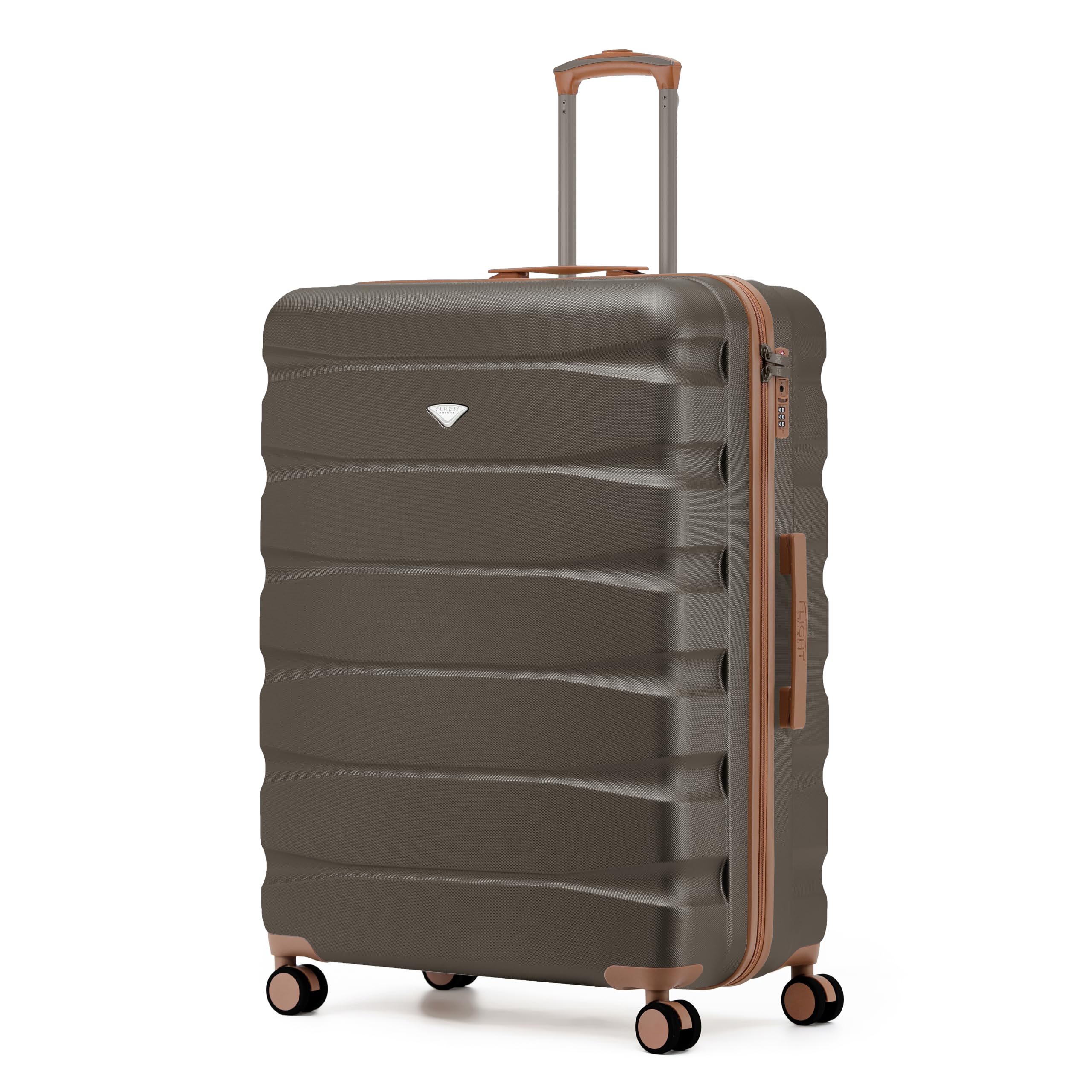 Flight Knight Underseat Cabin Suitcase 45x36x20cm | Free Hand Luggage for EasyJet & Wizz Air | Lightweight ABS Hard Shell with 8 Silent-Glide Spinner Wheels | Max Space Travel Bag — view 12