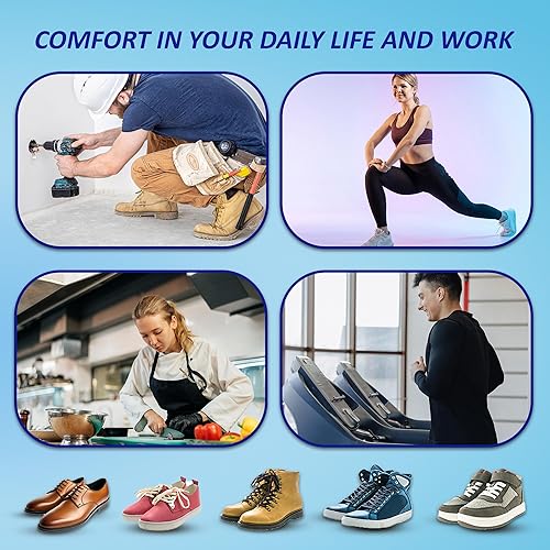 Miniatura 5 de Soporte de arco alto para fascitis plantar, pies planos, alivio del dolor de pies, plantillas para zapatos para hombres y zapatos para mujeres,
