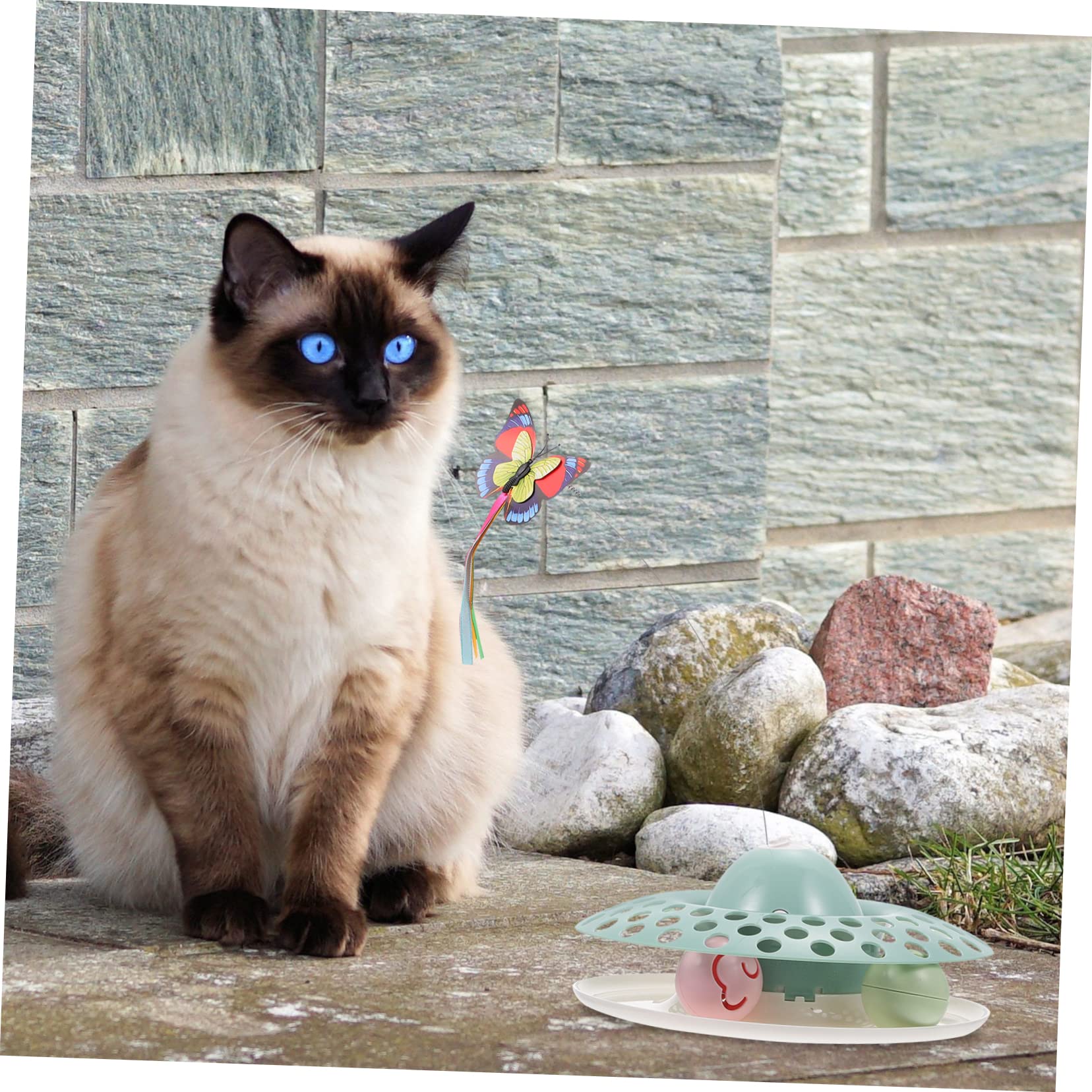ibasenice Spielzeug Für Katzen Simulations-neckspielzeug Interaktives Katzenspielzeug Katzenminze-neckspielzeug