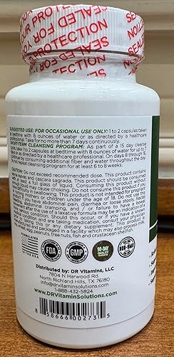 Miniatura 15 de Dr Vitamins Alivio natural instantáneo de la hinchazón y ayuda intestinal de limpieza durante 15 días, desintoxicación para hombres y mujeres