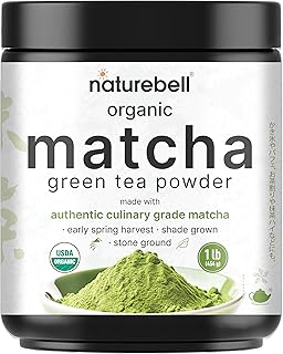 Organic Matcha Green Tea Powder, 1 Pound | Unsweetened with Zero Sugar, ...