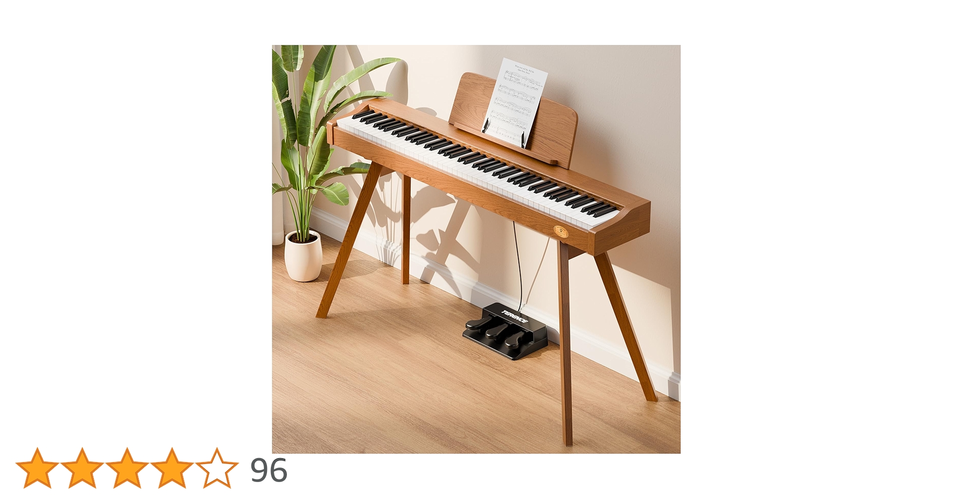 Amazon | TERENCE 電子ピアノ 88鍵盤 ハンマーアクション鍵盤 20W