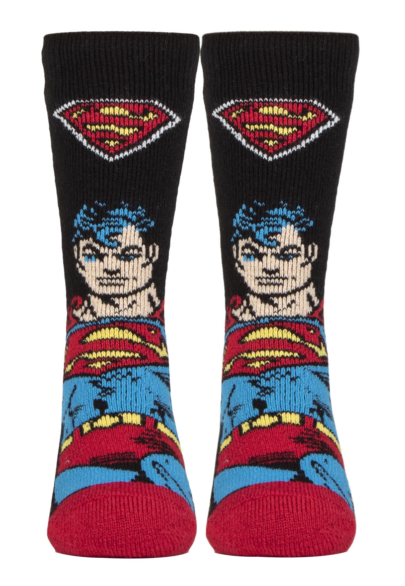 Kids Lightweight Thermal Superman Socks -