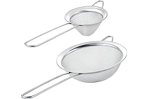 2-Piece Set of Fine Mesh Strainers