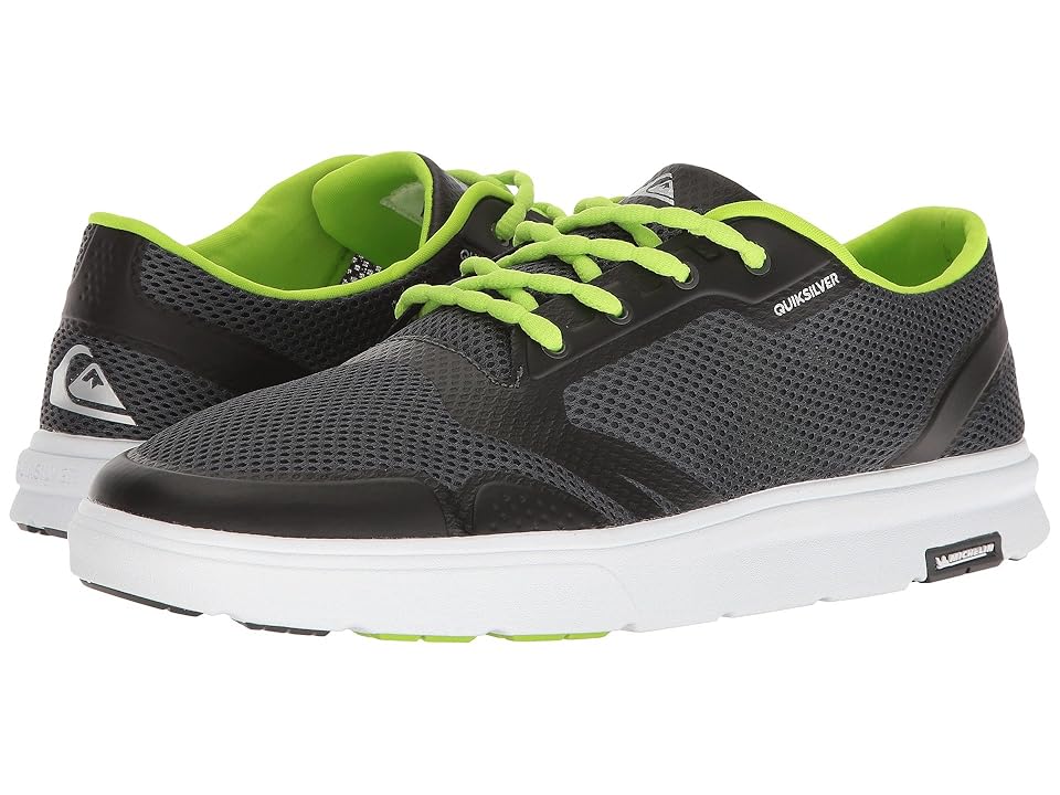 

Quiksilver Amphibian Plus (Grey/White/Green) Men's Skate Shoes