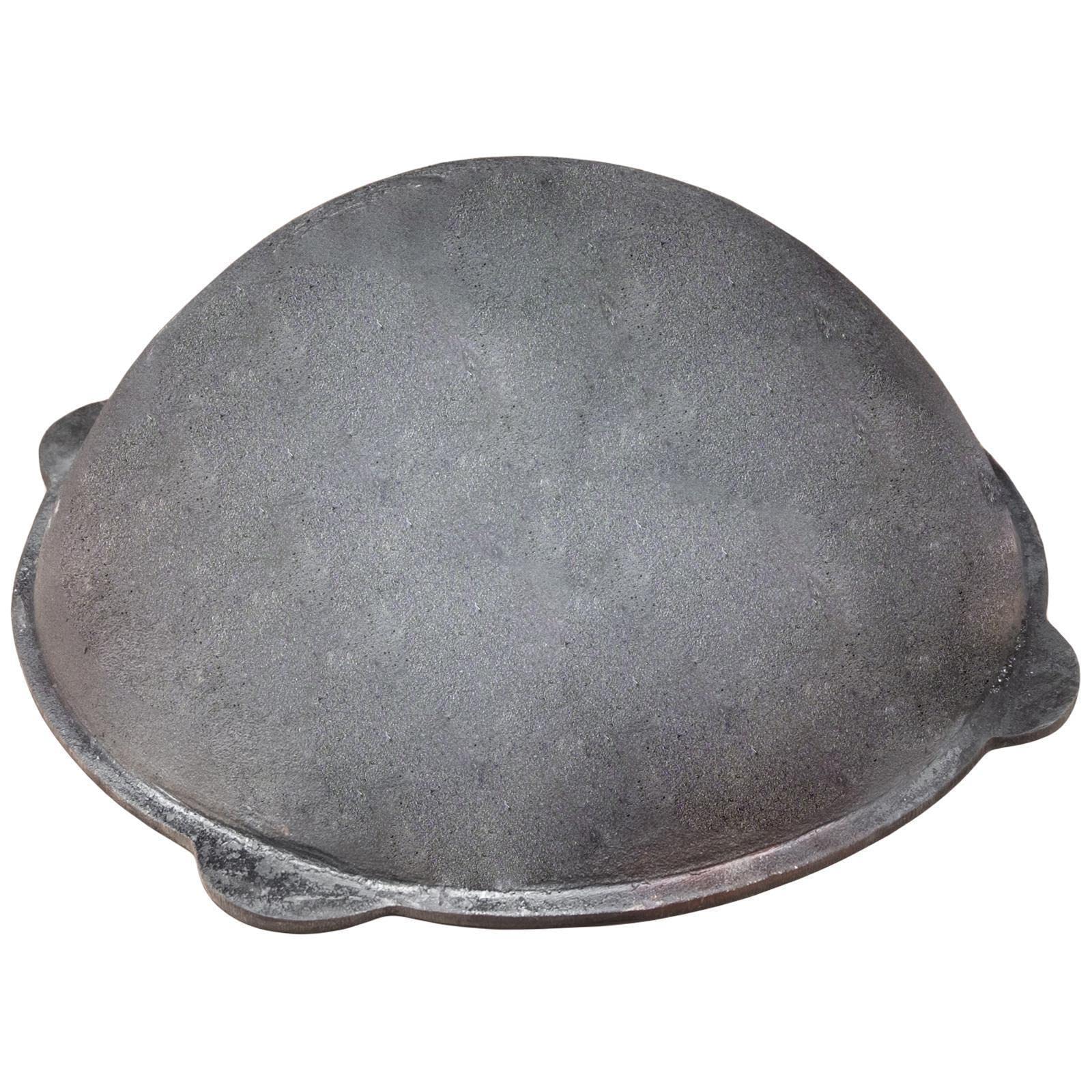 Kasan Gusseisen 16 Liter Original Usbekischer Kazan INNEN GLATT GESCHLIFFEN Asien Wok Dutch Oven