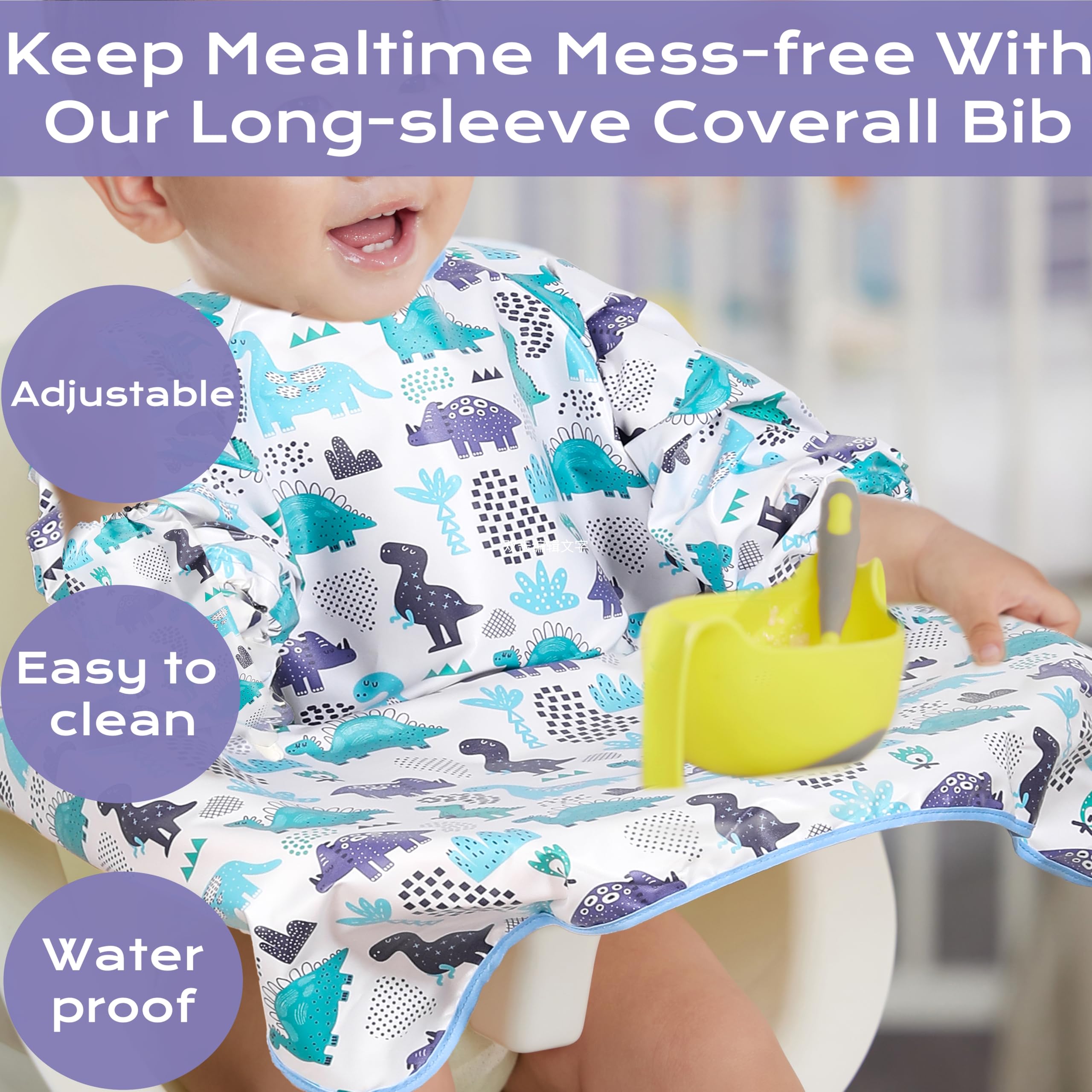 TSD Baby Weaning Bib - Image 2