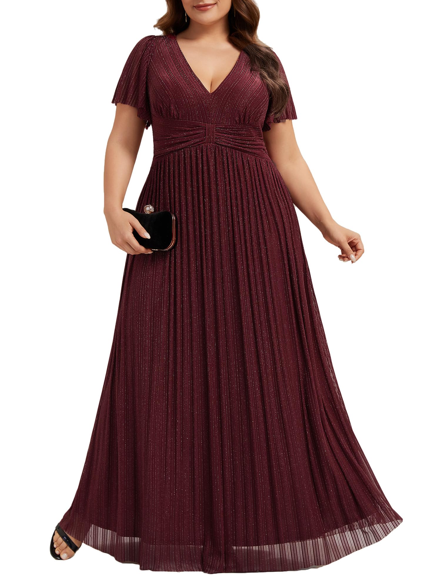 Ever-Pretty Glitter A-Line Formal Dress