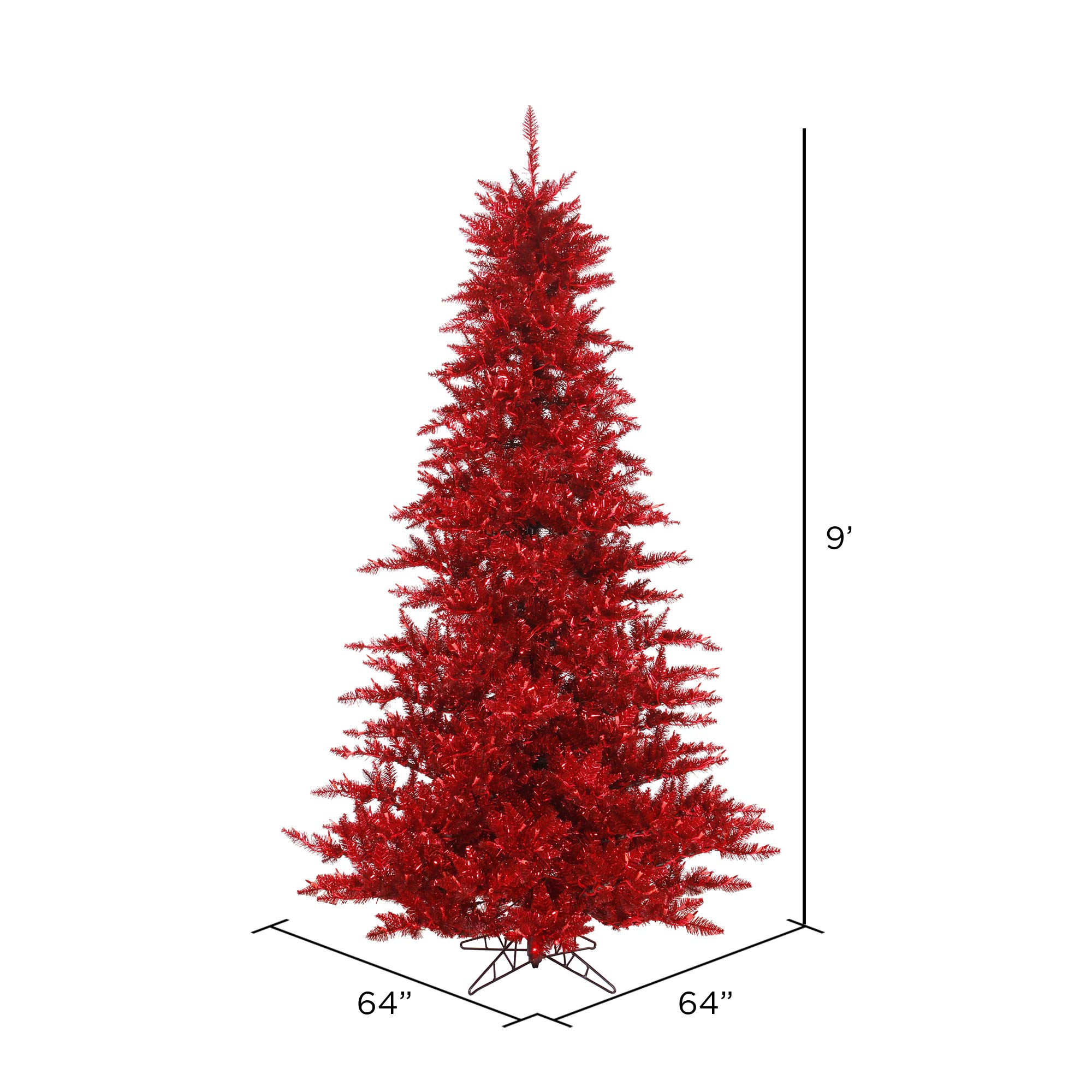 Vickerman Árbol De Navidad Artificial Alpino Flocado De 3 Pies, Luces