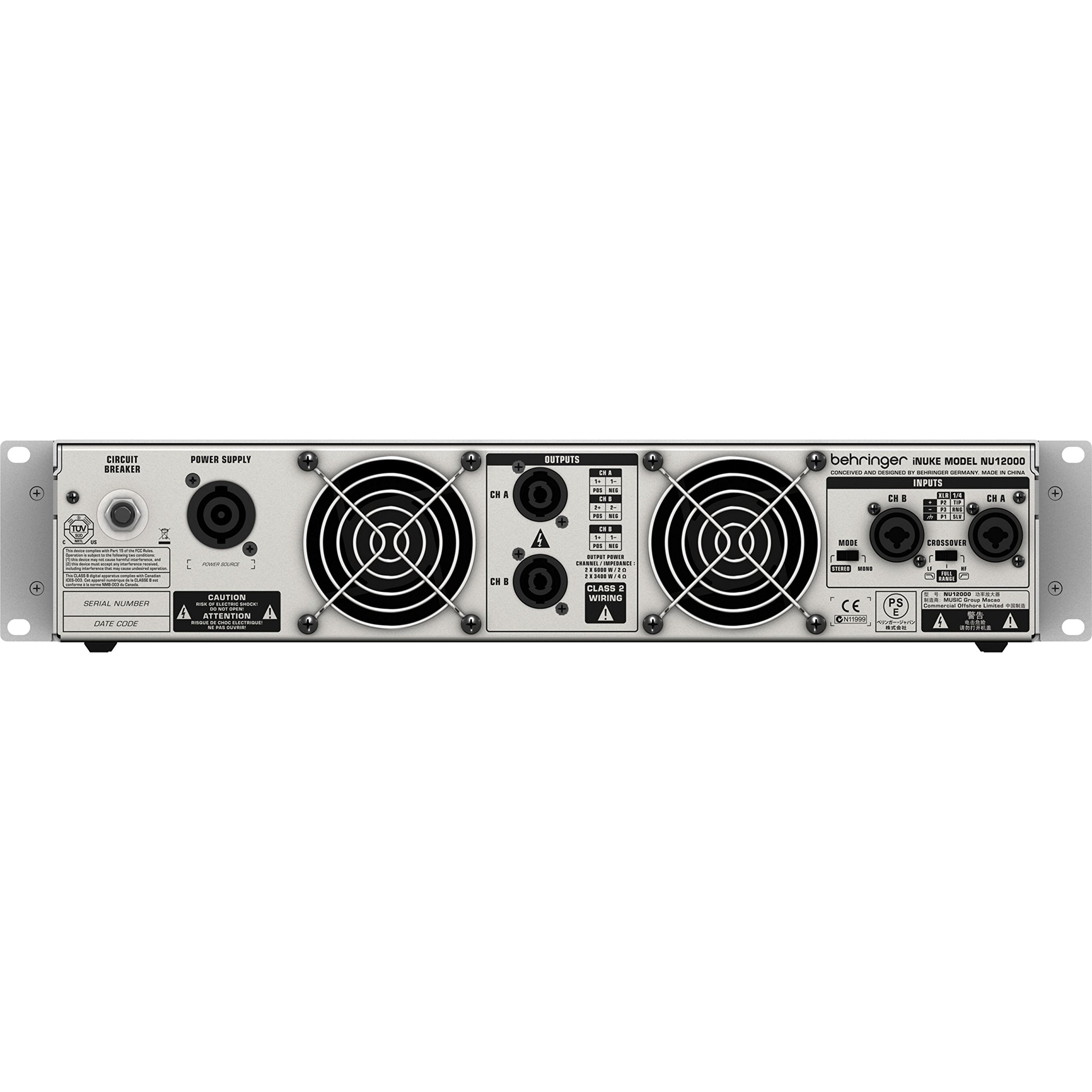 Behringer iNuke NU12000 Amplificateur