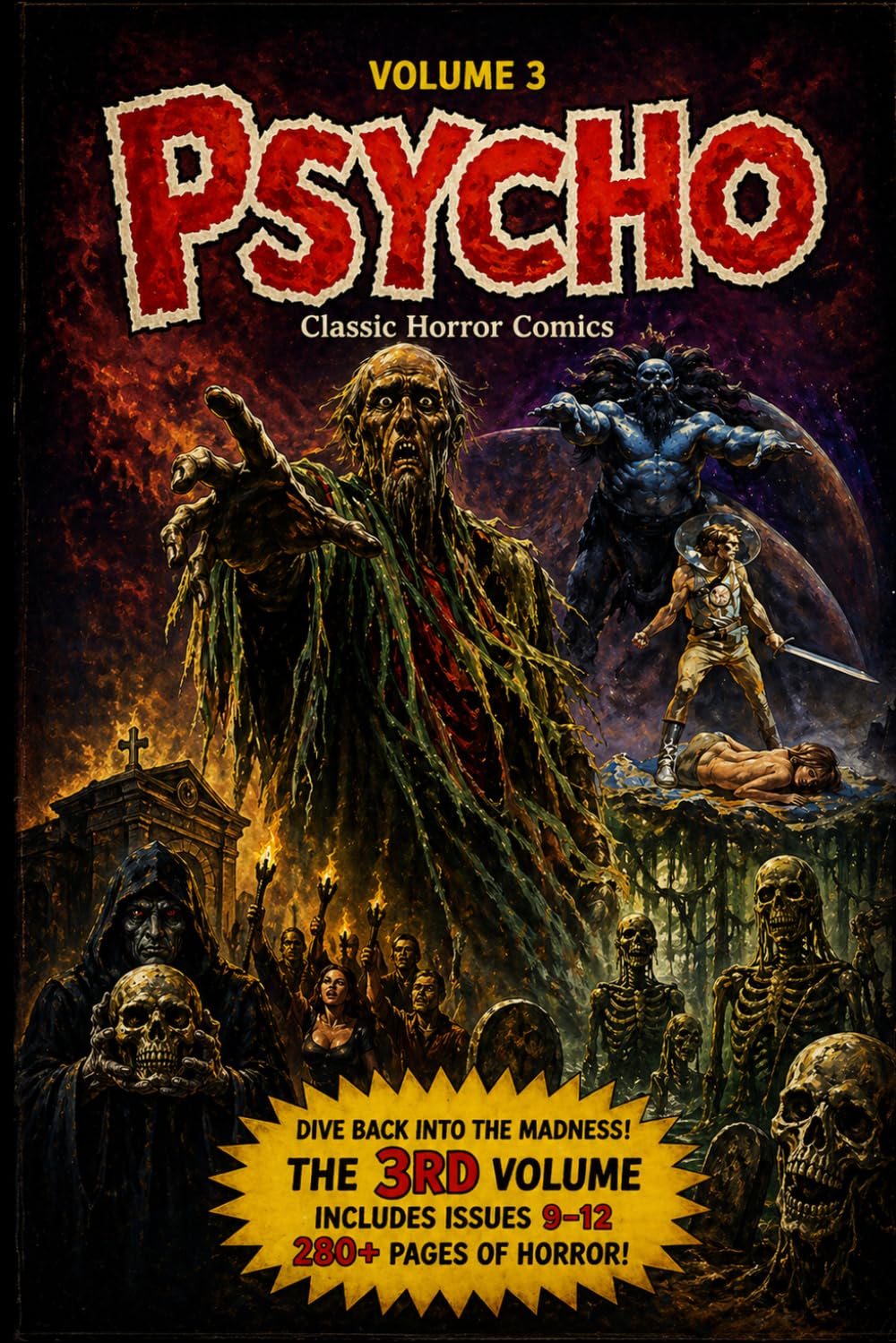 Psycho Classic Horror Comics Vol 3 (Psycho Classic Comic Collection)