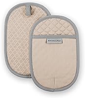 Vista 17 de KitchenAid Juego de 2 soportes para ollas Asteroid, Blue Willow, 6.5"x10