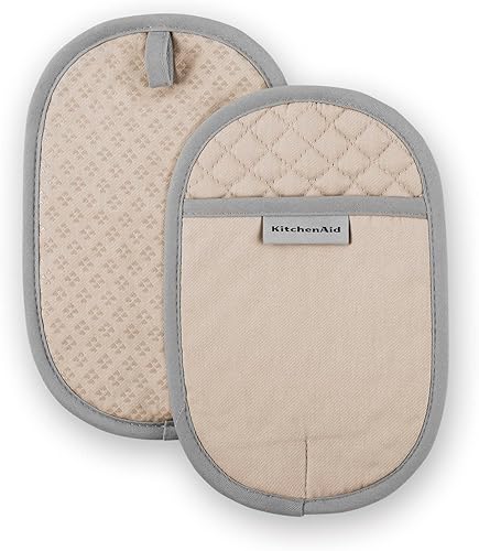 Miniatura 16 de KitchenAid Juego de 2 agarraderas Asteroid, aguamarina, 6.5"x10