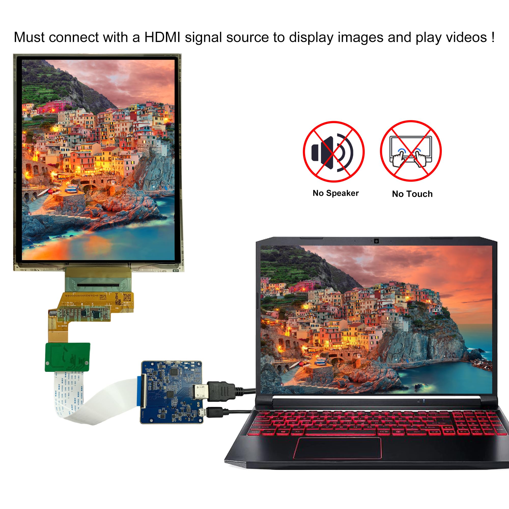 Amazon.co.jp: wisecoco 7.8インチ フレキシブルディスプレイ 湾曲可能