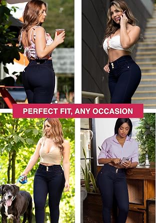 Colombian Butt Lifting Skinny Jeans by Laty