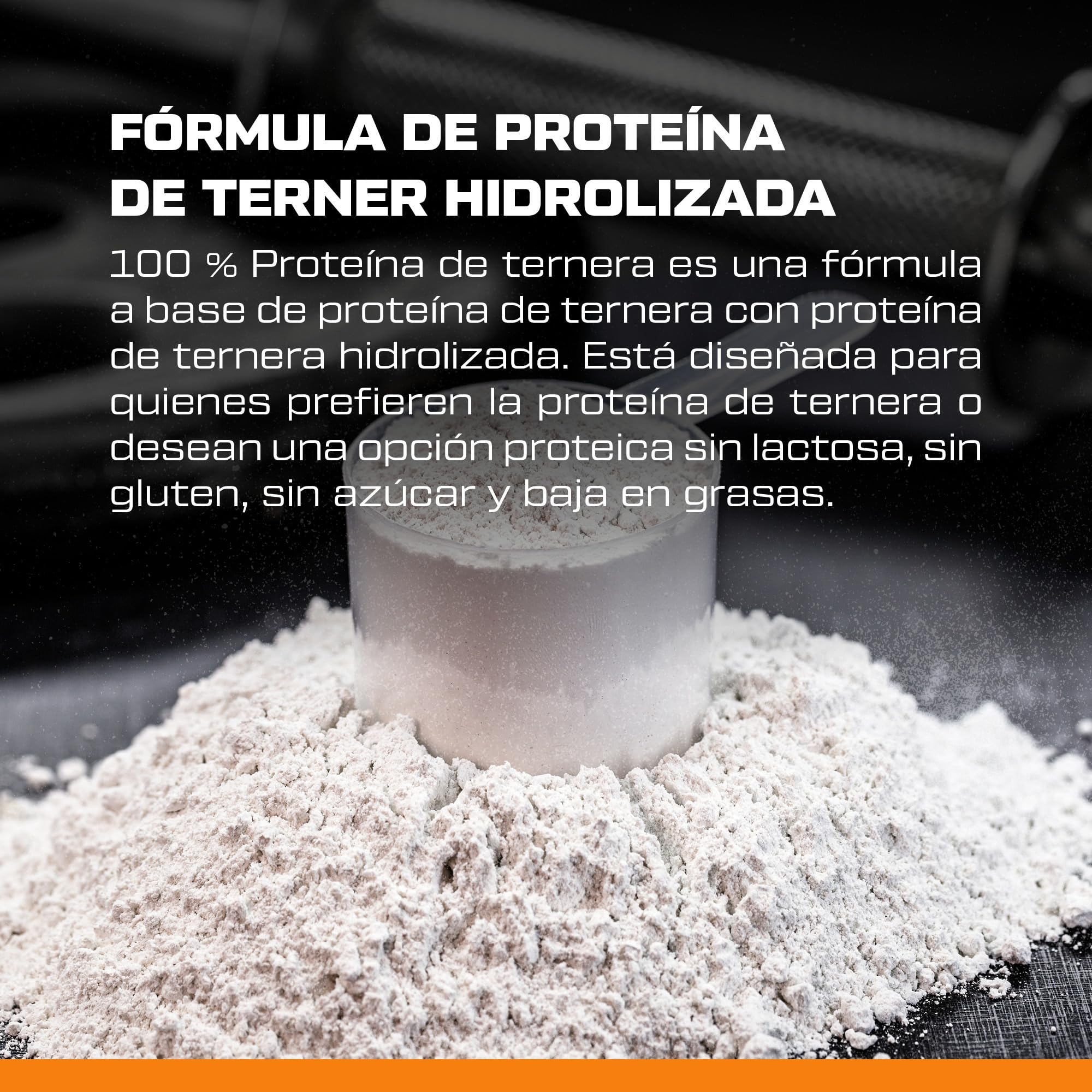 Scitec Nutrition 100% Beef Protein - Bebida proteica en polvo aromatizada - Sin lactosa, Sin azúcar, Sin gluten, 1,8 kg, Plátano con Caramelo