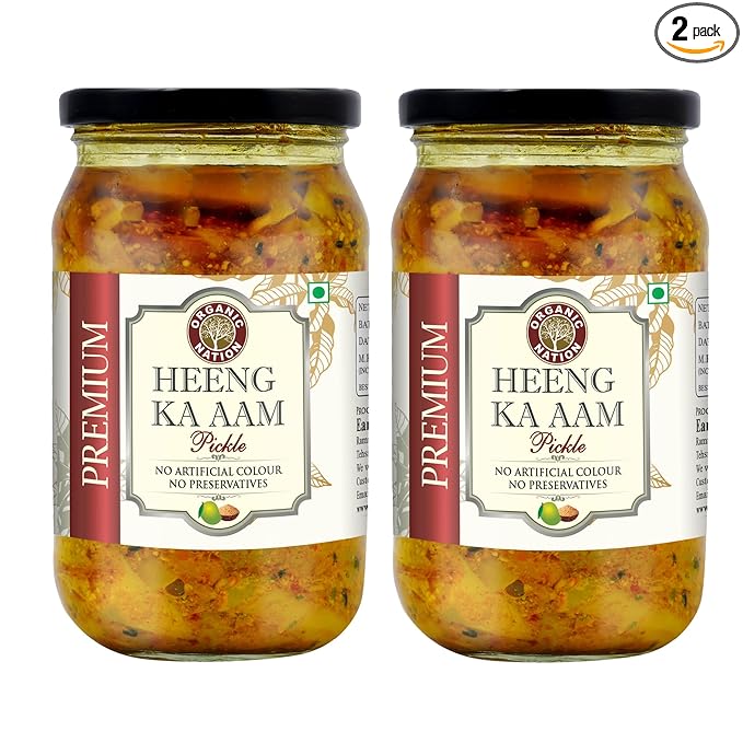 Organic Nation Heeng Ka Aam Pickle Pack Of 2