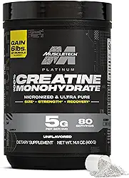 CREATINA PLATINUM MUSCLETECH 400GR (Embalagem pode variar)