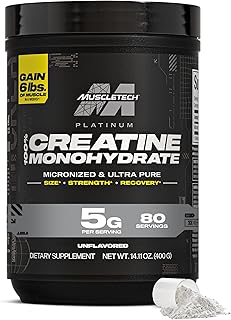 MuscleTech Platinum Creatine Monohydrate Powder