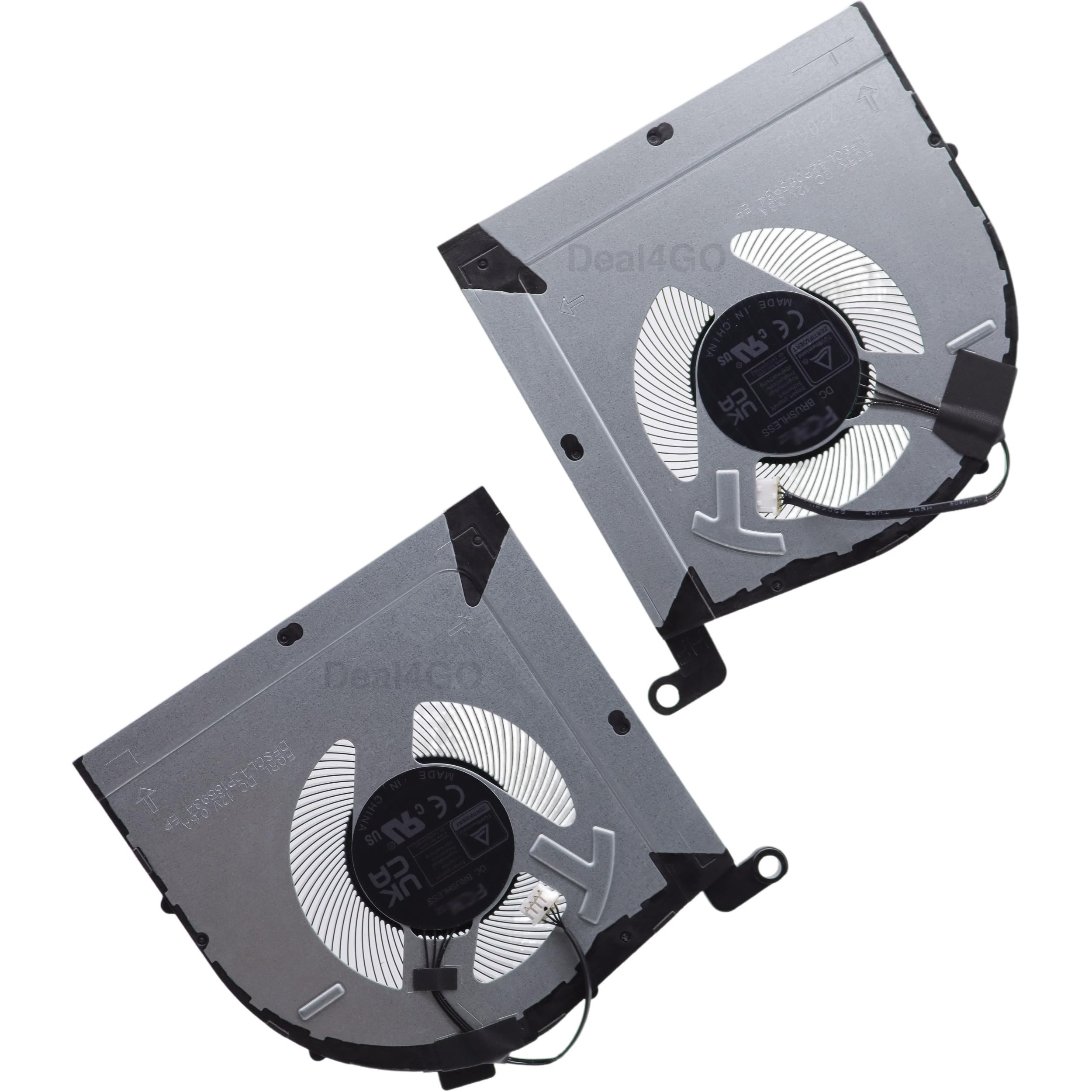 Deal4GO Ventilador de refrigeración gráfica de CPU y GPU de 12 V para Lenovo LOQ 15APH8 82XT, LOQ 16APH8 82XW (RTX 4060)