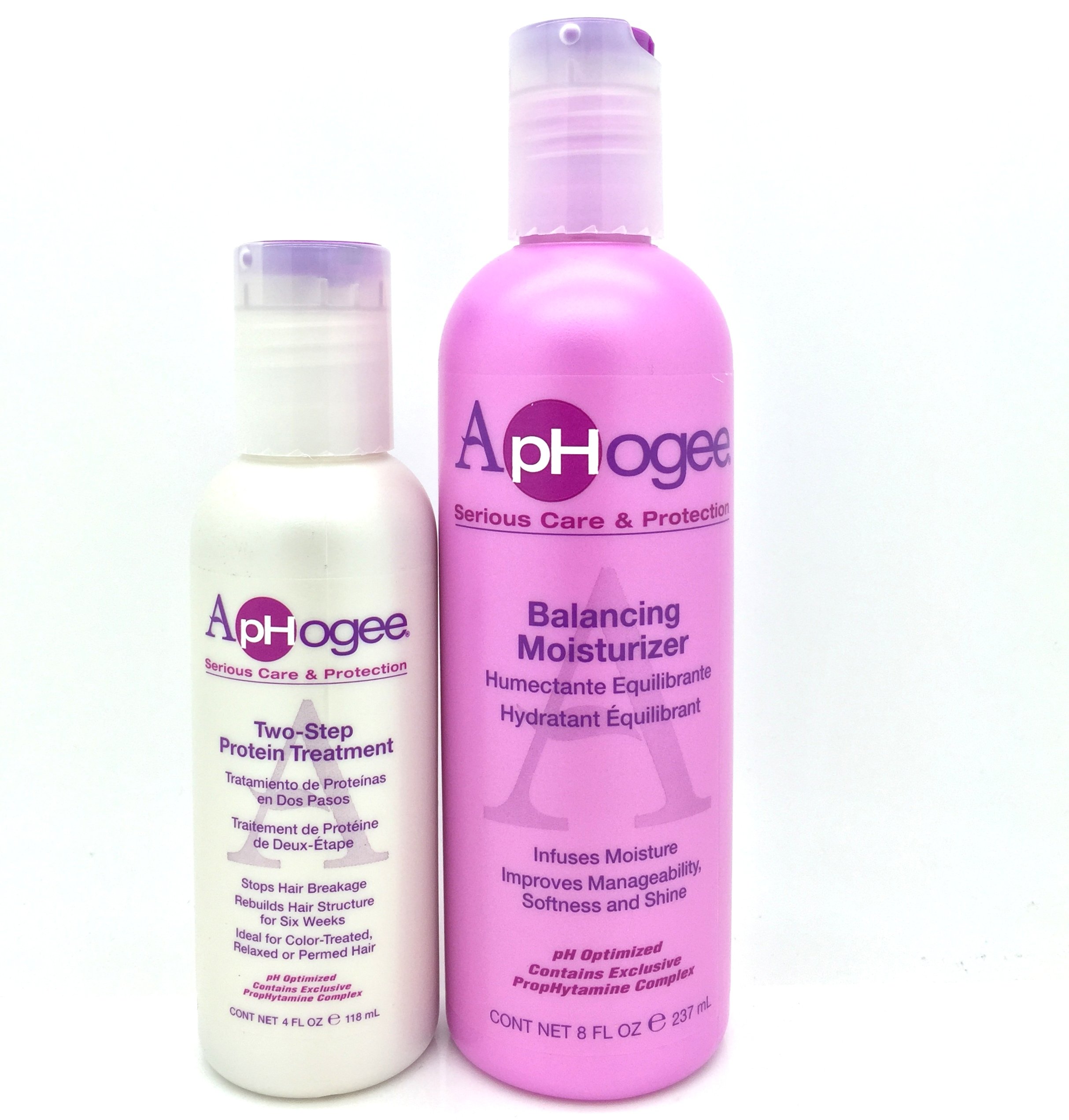 Aphogee Balancing Moisturizer 237 ml and Two Step Protein Treatment Kit