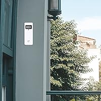 Vista 7 de LFF Wireless Remote Sensor With Indoor Outdoor Temperature and Humidity, LCD Display for Weather Station, Atomic Clock - Updated Version
