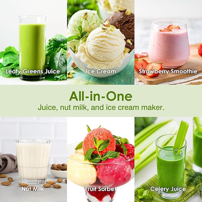 Extractor Jugos Prensado Frío Boca Ancha 200W miniatura 4