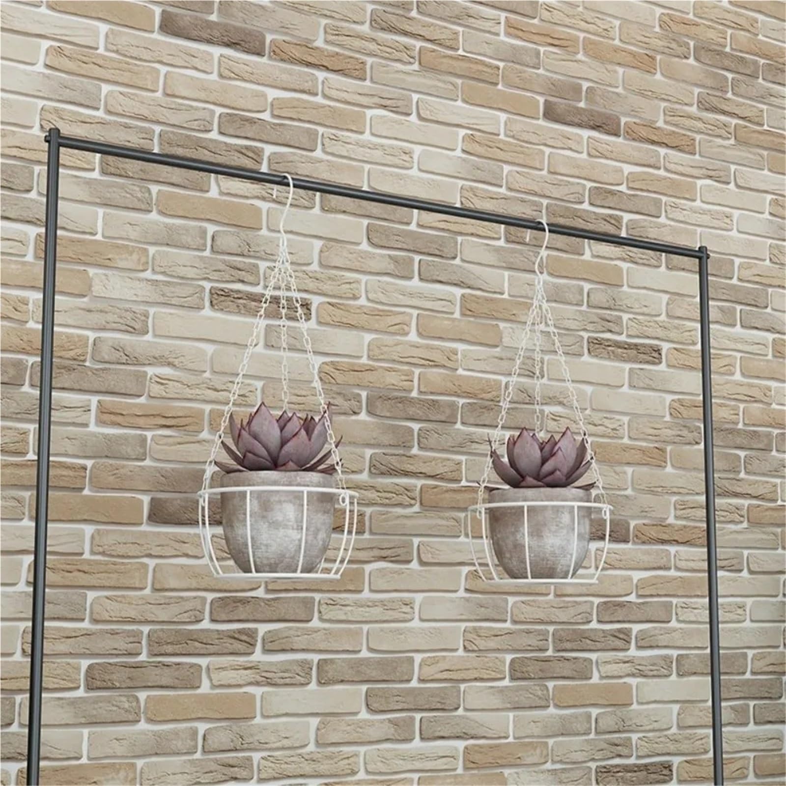 Soporte Mural para Maceta Maceta Bandeja Hierro Colgante