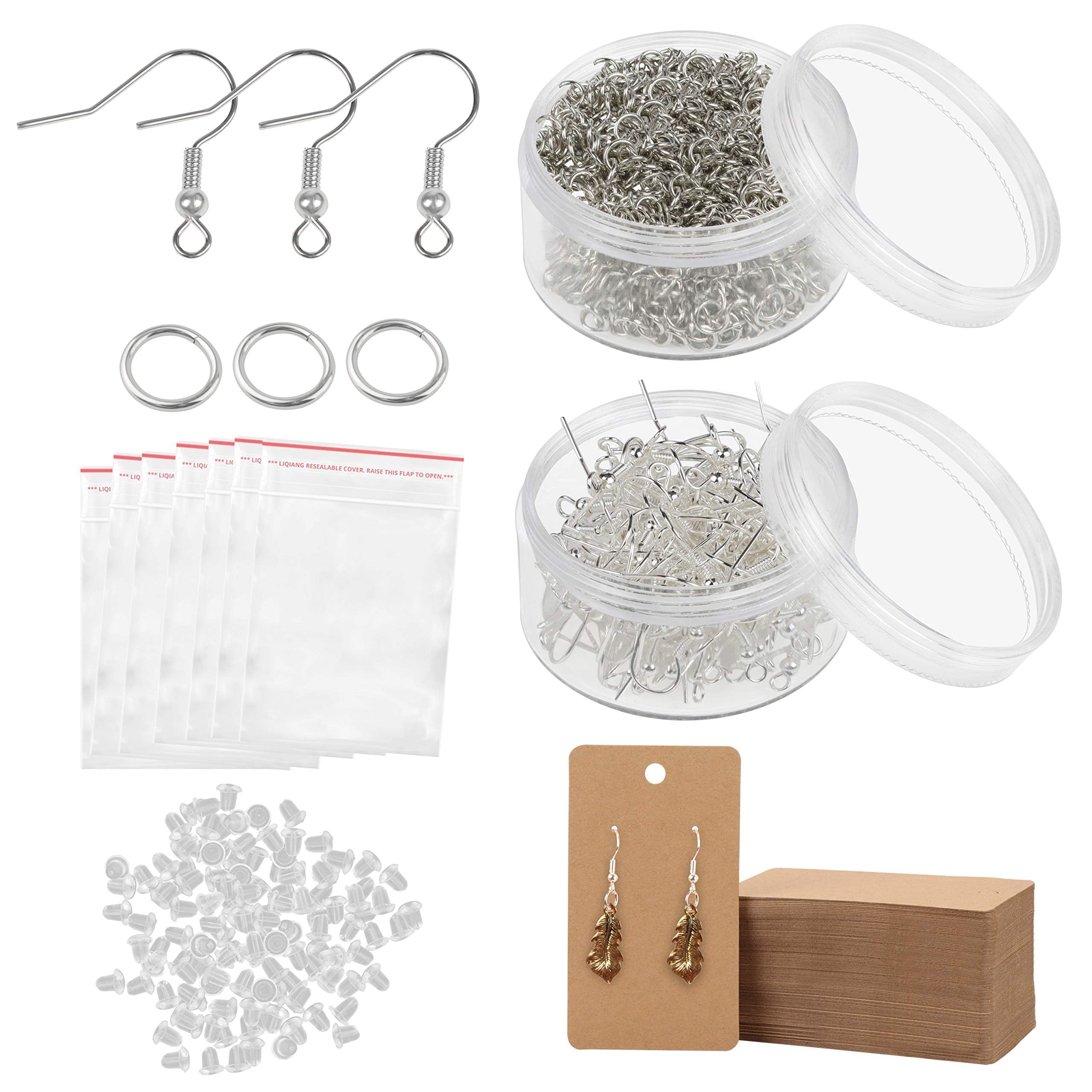 SEWACC 50pezzi Supporto Per Orecchini Clip Accessori Per - Foto 6