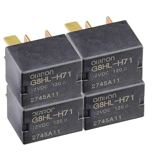 4 Pack G8HLH71 AC and Starter Relay 39794SDAA05 Power Relay Assembly