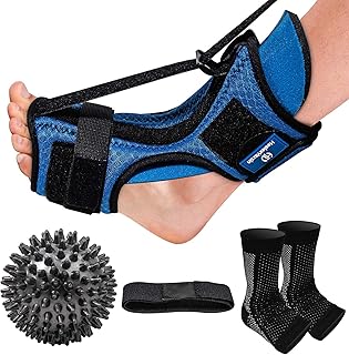Plantar Fasciitis relief, Plantar Fasciitis Brace, Plantar Fasciitis Splint Night, Premium Orthotic Fasciitis Socks, Perfect for Achilles Tendonitis, Innovative 5D Mesh, Skin Friendly and Durable